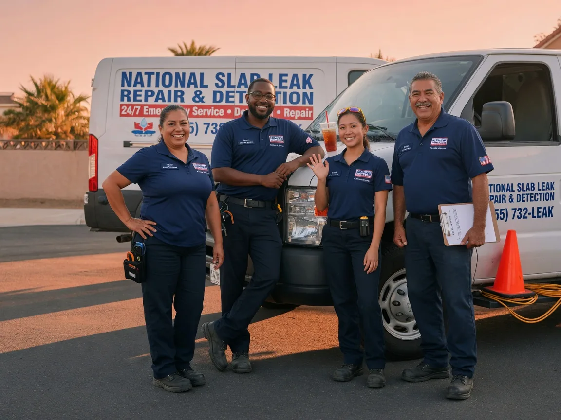 Slab Leak Detection company in Council Hill, OK